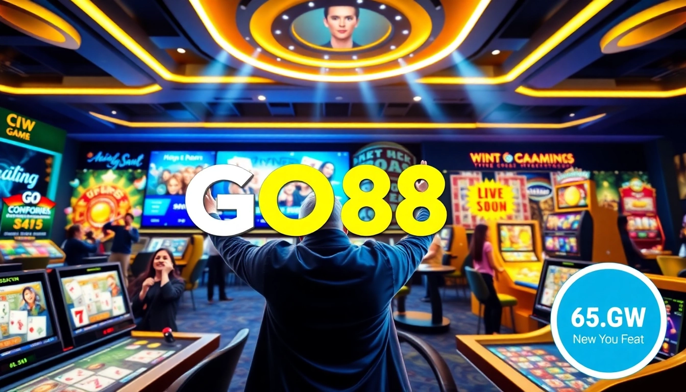 Exciting GO88 online gaming platform showcasing dynamic games and user-friendly interface.