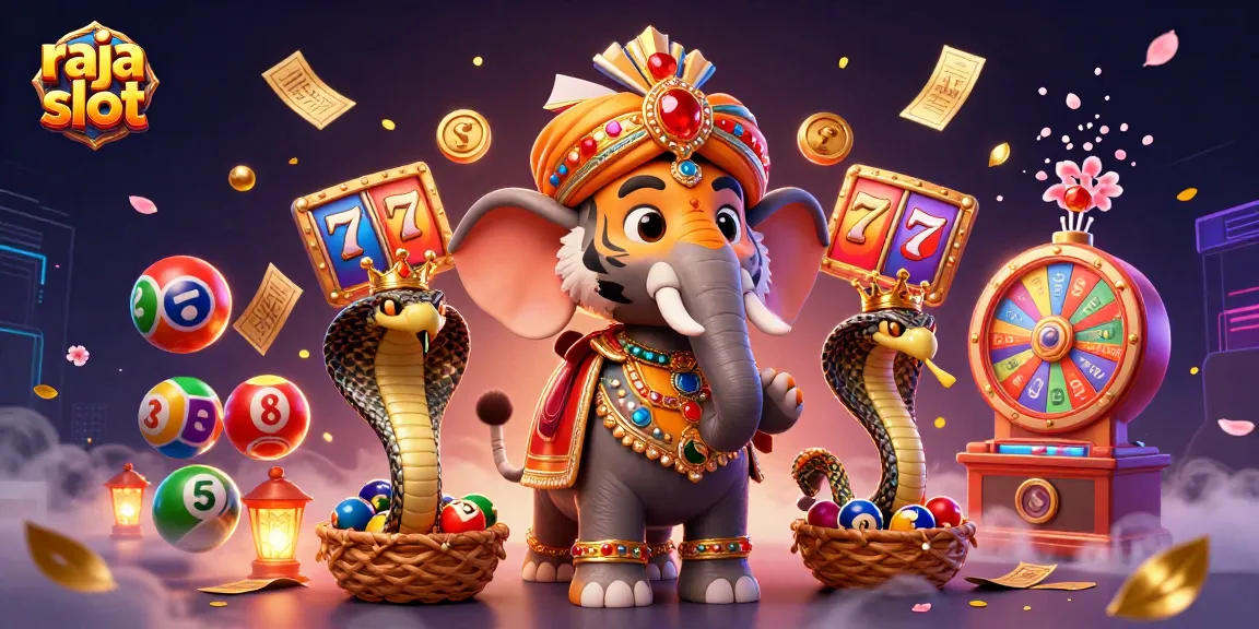 Experience the fun of raja slot with vivid colorful elements and dynamic game features!