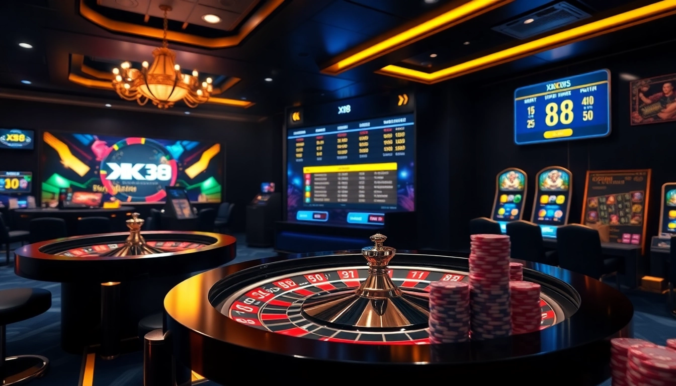 Experience thrilling betting action at X88 online casino with vibrant slots and poker.