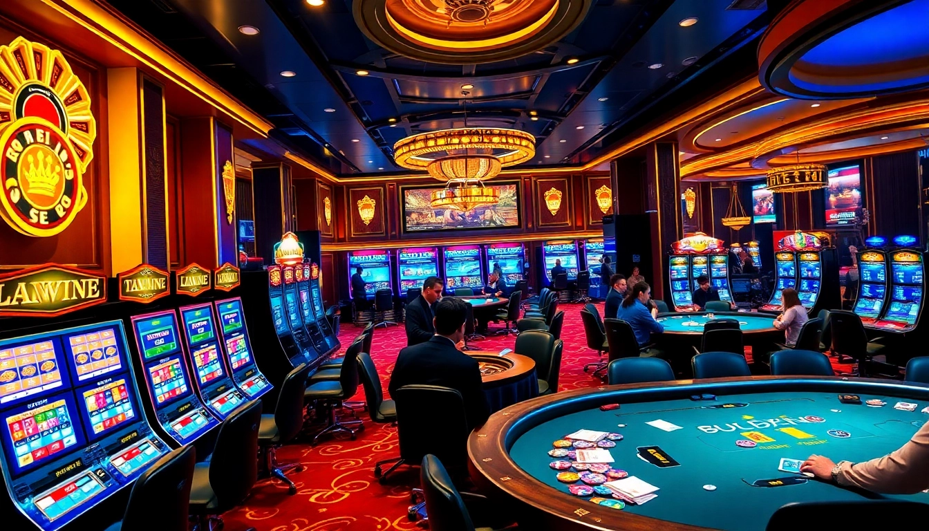 Experience thrilling gambling action at Trang chủ rr99, featuring lively casino tables and exciting game interfaces.