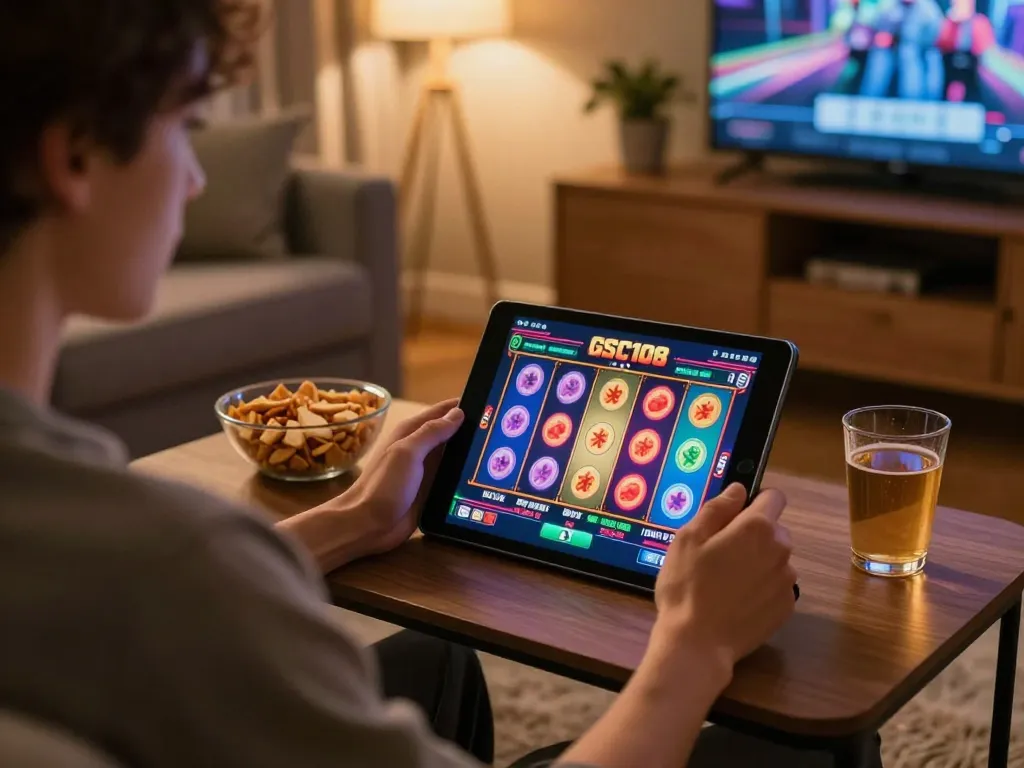 Bergabung dengan Gsc108 Daftar untuk permainan online dengan visual slot yang berwarna-warni dan suasana rumah yang nyaman.