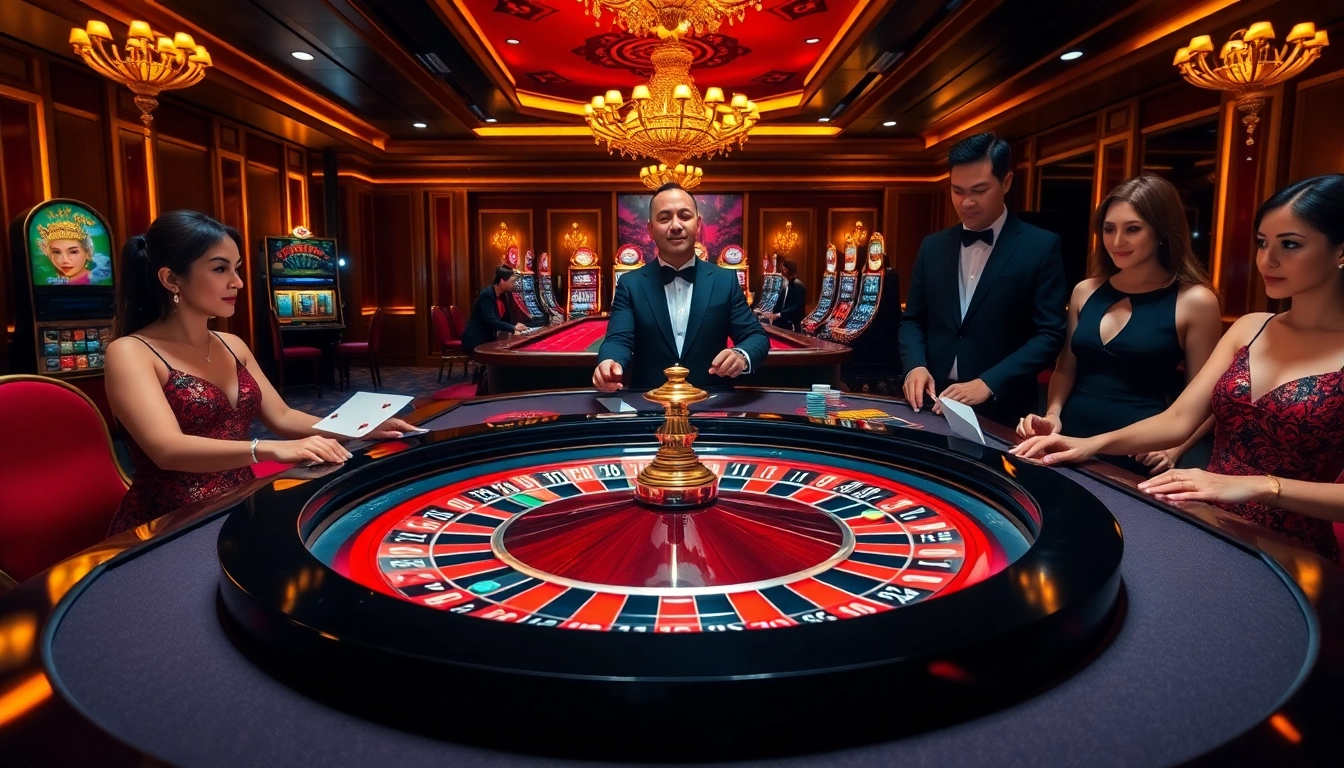 Experience the thrill of betting at an upscale casino with the rr88 link featured prominently on betting slips and tables.