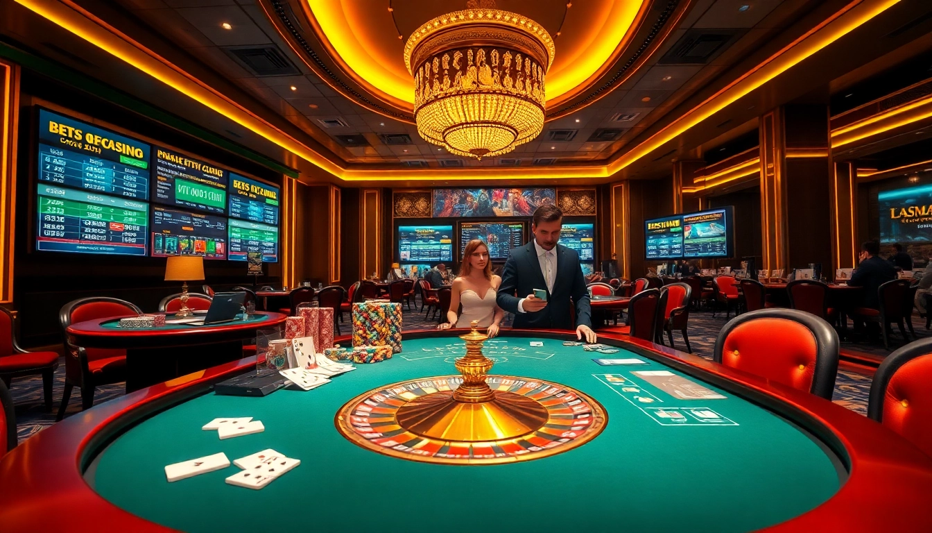 Experience the thrill of gambling at nhà cái dh88 with professional dealers and vibrant casino atmosphere.