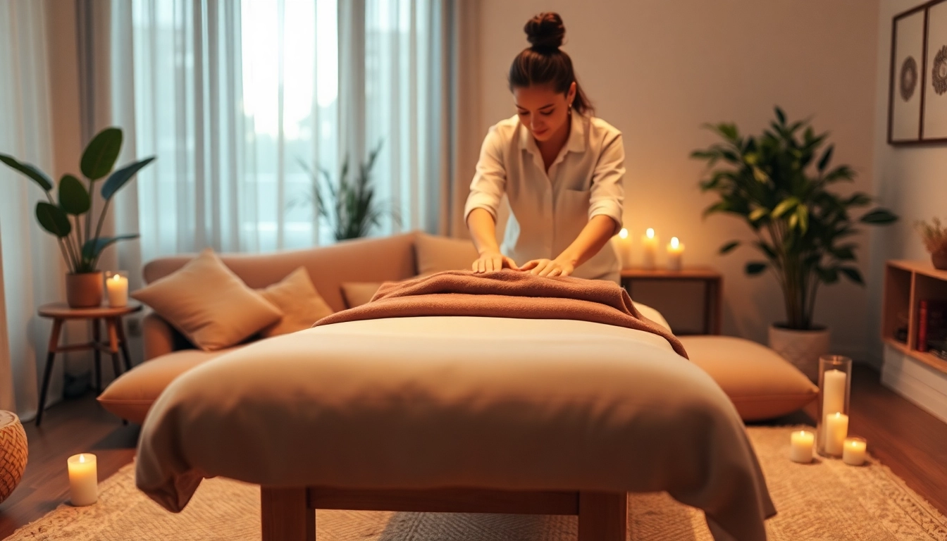 Experience 오산출장마사지 with a professional setting, calming atmosphere, and wellness elements.