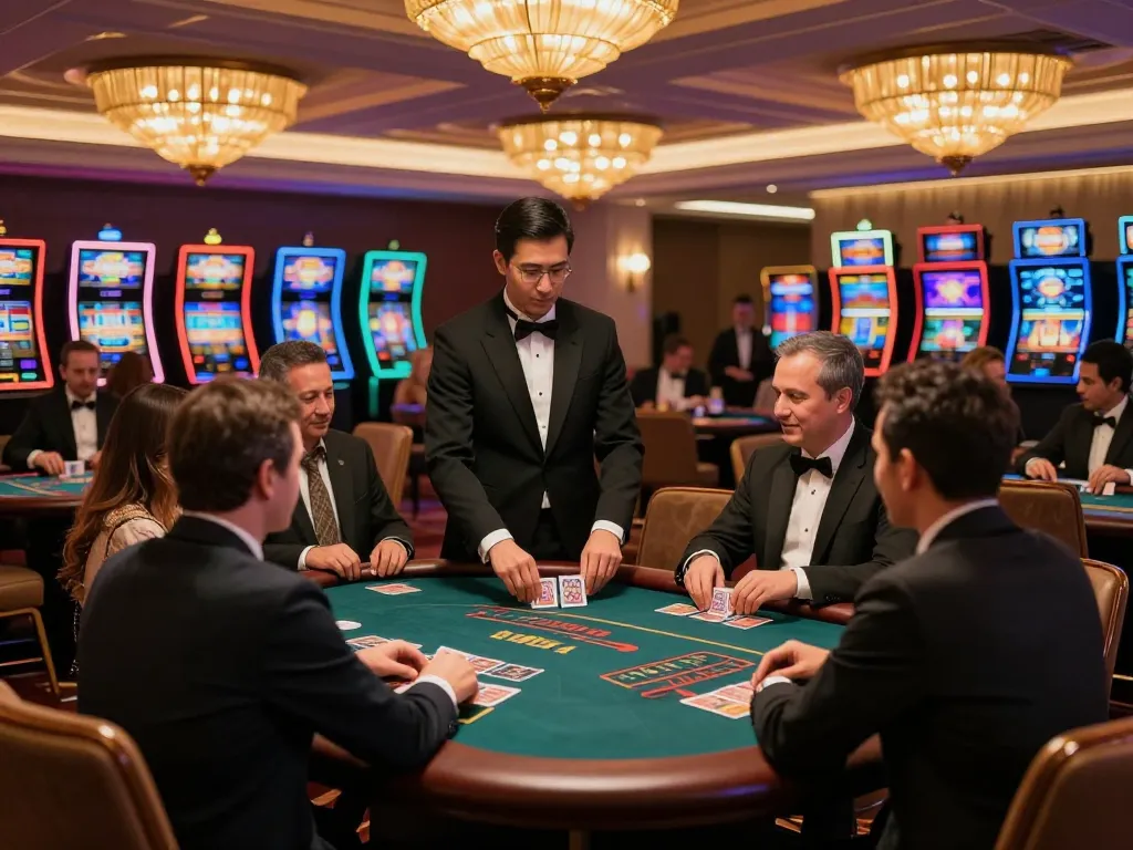 KONG88 Casino features intense blackjack gameplay showcasing professional dealers and high-stakes excitement.