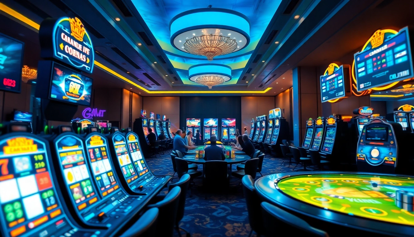 Experience the excitement of 6623, a premier online gaming platform with vibrant casino ambiance.