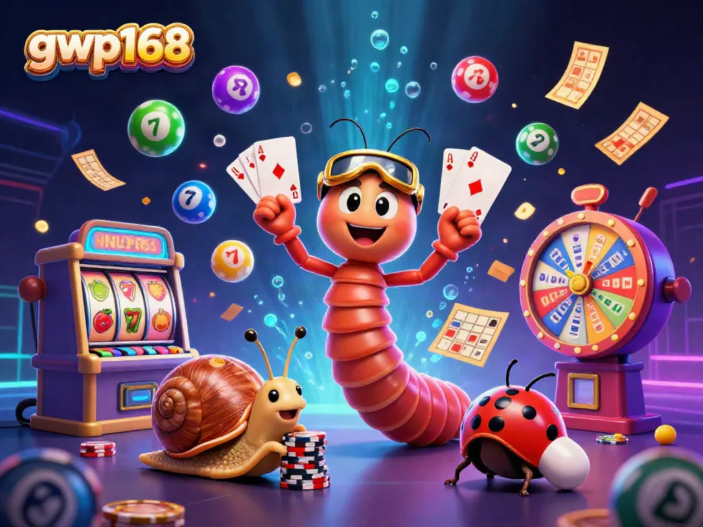 GWP168 menyajikan dealer dalam bentuk milipede yang menawarkan permainan kartu slot penuh warna dan keseruan jackpot di malam hari.