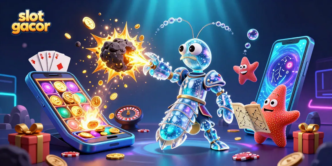 Slot gacor dengan samurai udang galaksi menyerang batu asteroid di dunia permainan kasino