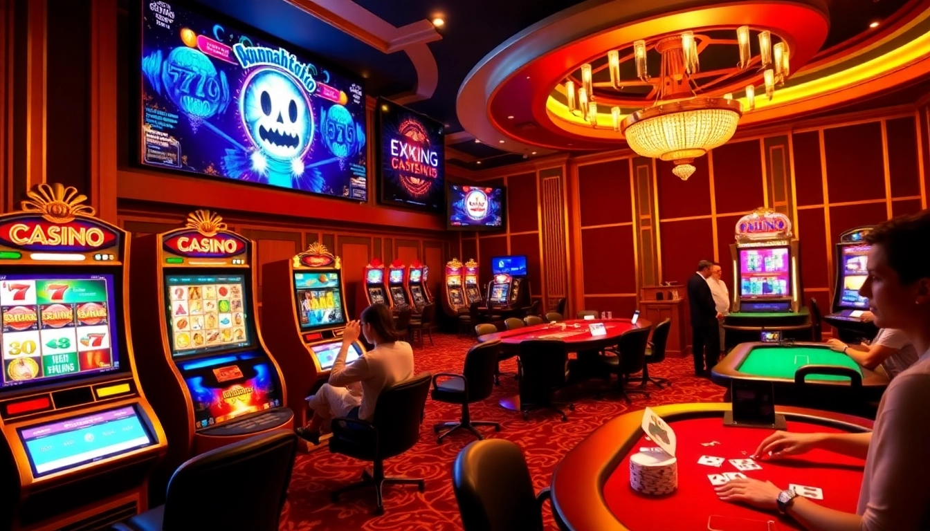 Experience the excitement of online gambling at Amanahtoto with engaging casino visuals.