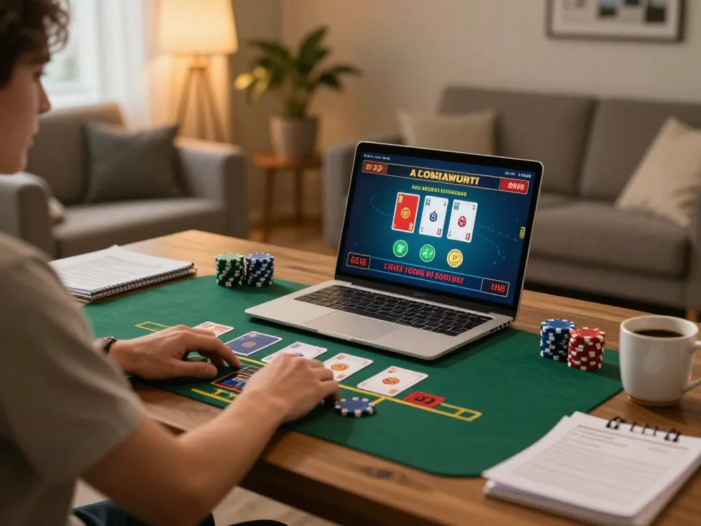 Engaging in blackjack gameplay on luckywin 882 platform, showcasing exciting online casino experience.