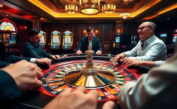 Experience the excitement of gaming at bet88 .com with a luxurious casino environment showcasing poker and roulette.