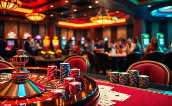 Experience the excitement of xx 88 at a luxurious casino featuring vibrant roulette and poker.
