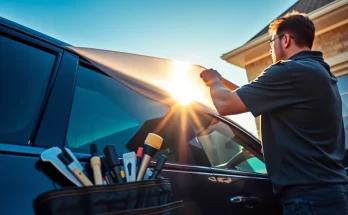 Enhance your vehicle with professional window tint Chattanooga installation showcasing expert technique.