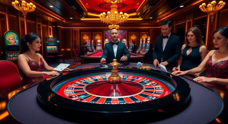 Experience the thrill of betting at an upscale casino with the rr88 link featured prominently on betting slips and tables.