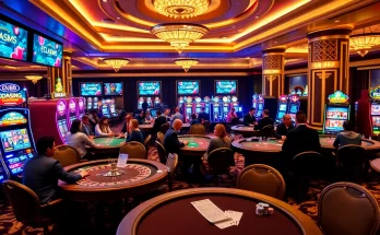 Exciting gaming action at C168 casino, with vibrant tables and lively players engaged in bets.