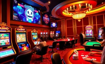 Experience the excitement of online gambling at Amanahtoto with engaging casino visuals.