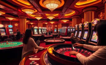 Excited players engaging in high-stakes games at Rikvip's vibrant casino tables.