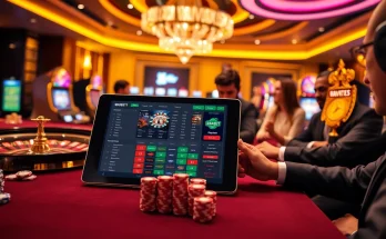 Engage in thrilling sports betting on SBOBET91's platform amidst vibrant casino visuals.