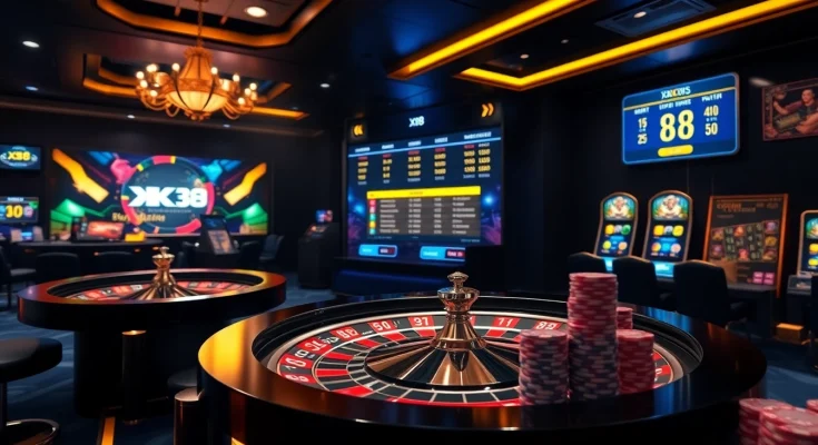 Experience thrilling betting action at X88 online casino with vibrant slots and poker.