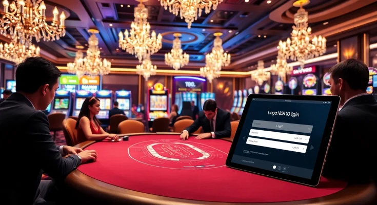 Experience the thrill of gambling with lego138 login at a vibrant casino, showcasing exciting games.