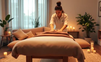 Experience 오산출장마사지 with a professional setting, calming atmosphere, and wellness elements.
