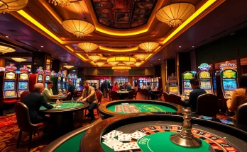Exciting casino scene showcasing games and lively players at https://thabet.college/ for a thrilling gambling experience.